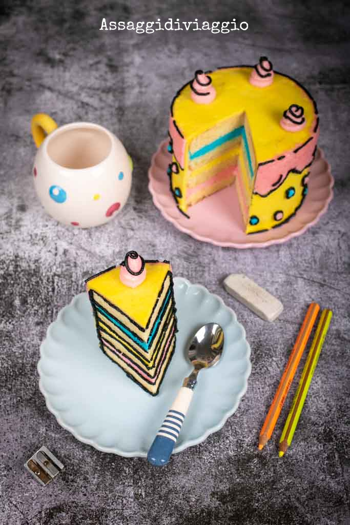 Assaggidiviaggi's tweet photo. Una #torta davvero originale è la comic cake o cartoon cake. Un #dolce che sembra uscito direttamente da un #fumetto. L'effetto è davvero realistico!
Qui la #ricetta (e non è nemmeno difficile): https://t.co/wnaxawLsMB
#comiccake #cartooncake #layercake https://t.co/6c4et8TgWQ