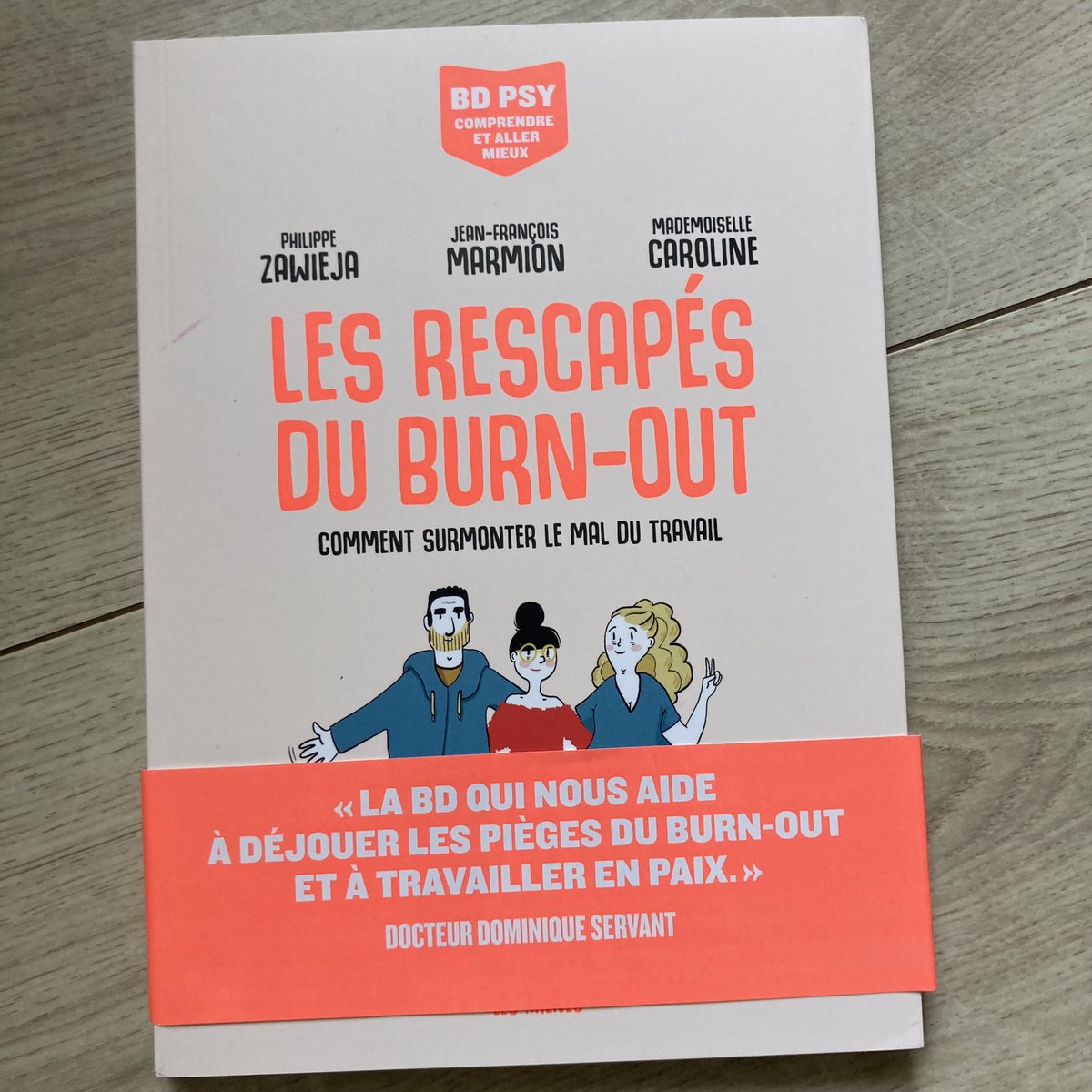 Étant donné qu’un long week-end s’ouvre pour certains, avec potentiellement du temps pour bouquiner, voici une petite reco : la très chouette BD « Les rescapés du burn-out ».

Du diagnostic au parcours de soin, tout y est !

Bonne lecture 📖 
#burnout #épuisement #travail #rps