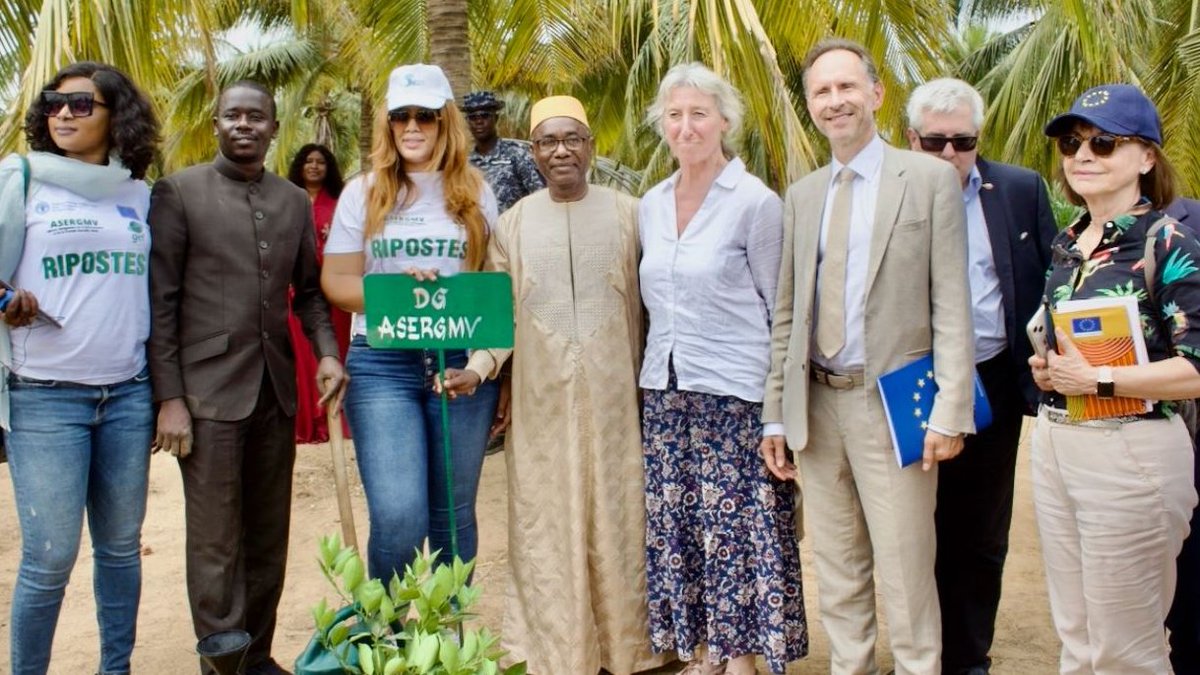 FAOBrussels's tweet image. Excellent cooperation here in Brussels with @EP_Development for this successful visit at the EU #RIPOSTES project of the Great Green Wall.

A truly fruitful collaboration between @FAOSenegal &amp;amp; @UEauSenegal to halt desertification 🌱in Africa.