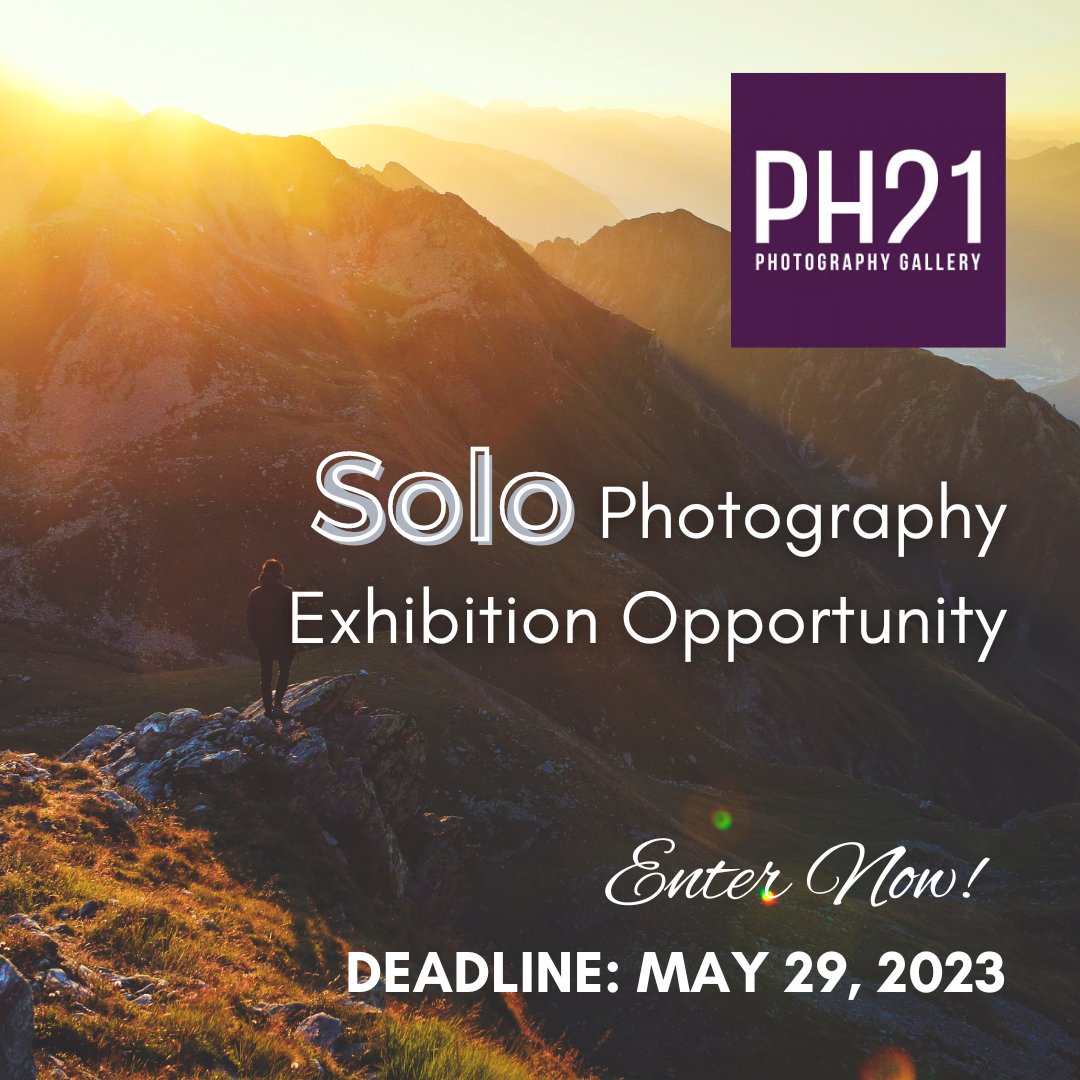Solo Photography Exhibition Opportunity at PH21 Gallery - PH21 Gallery invites photographers to submit their work for a solo exhibition opportunity. DEADLINE: May 29, 2023. theartlist.com/solo-photograp…

#TheArtList #PH21Gallery #SoloPhotographyExhibitionOpportunity