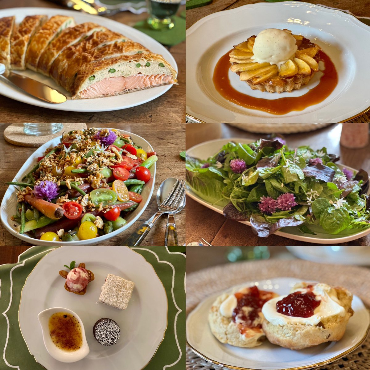 A_Laughinghouse's tweet photo. #Travel (#foodie) photo of the day: Do not adjust your speaker. That rumbling sound is your stomach. Still savouring the culinary delectations of Chef Tim Ford, who catered my stay at #newtonsurmavillehouse, one of the luxurious #statelyhomes where @LTRbespoke arranges #holidays. https://t.co/BgdX5SlcuI