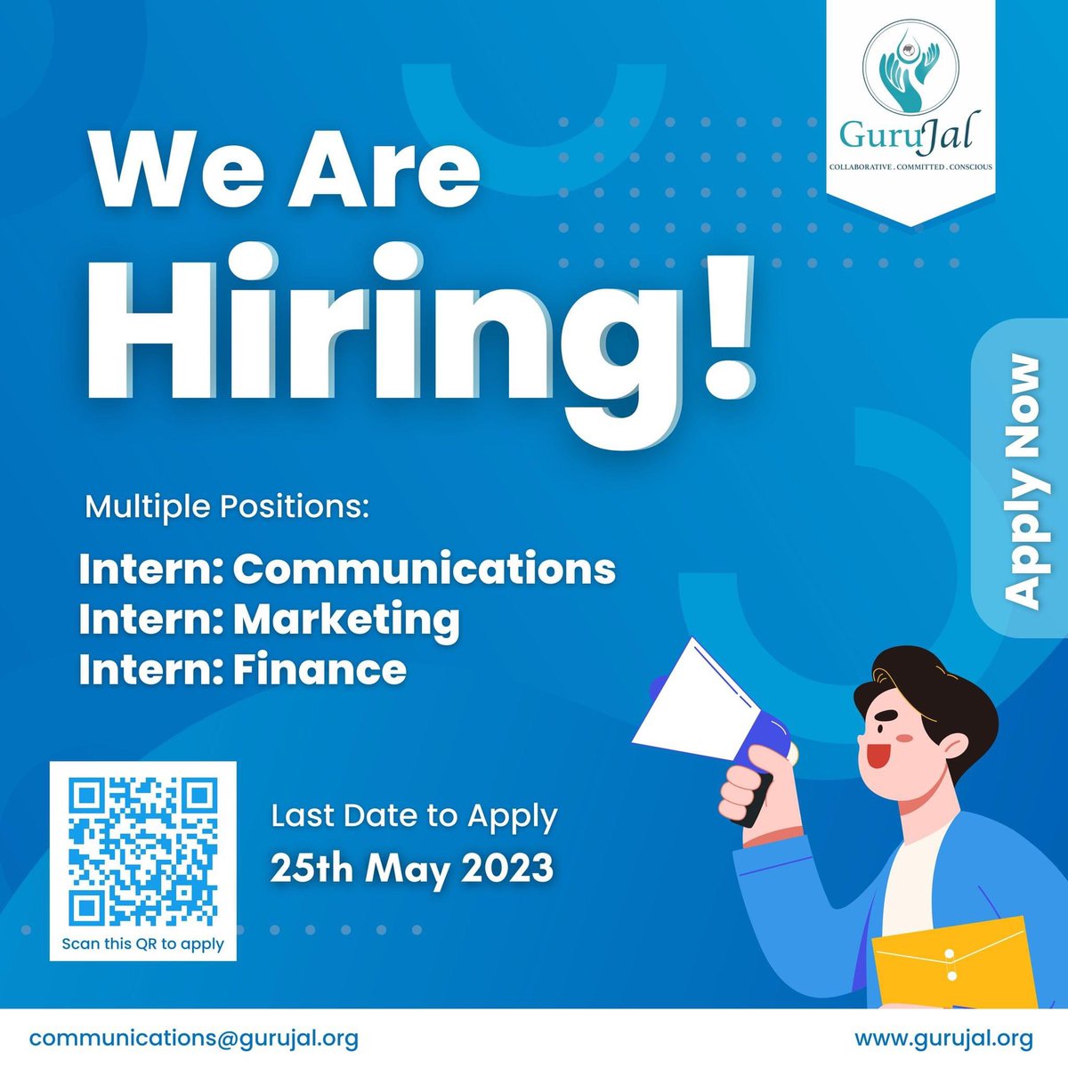 Navdeep Singh (@wecares4india) on Twitter photo GuruJal (An Initiative of Abhipsa Foundation) is Calling all aspiring interns!
Apply now for a chance to make your mark and become a water champion.
Click on the link to apply : forms.gle/xkguPiS9J9c5nL…
<a href="/DC_Gurugram/">DC Gurugram</a> <a href="/GuruJalGurugram/">GuruJal</a> <a href="/SatijaSameera/">Sameera Satija ♻️</a> GuruJal (An Initiative of Abhipsa Foundation) is Calling all aspiring interns!
Apply now for a chance to make your mark and become a water champion.
Click on the link to apply : forms.gle/xkguPiS9J9c5nL…
<a href="/DC_Gurugram/">DC Gurugram</a> <a href="/GuruJalGurugram/">GuruJal</a> <a href="/SatijaSameera/">Sameera Satija ♻️</a>