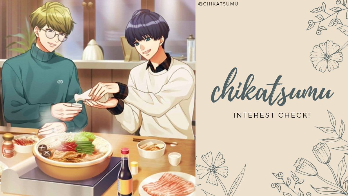 chikatsumu's tweet photo. Likes/retweets appreciated ๐๐
Hello everyone! We're very excited to announce that ChikaTsumu Week is back for 2023! ๐ฐ๐
#chikatsumu
#cktsm
#cktm
#ๅ็ดฌ https://t.co/0vZulWcc0T