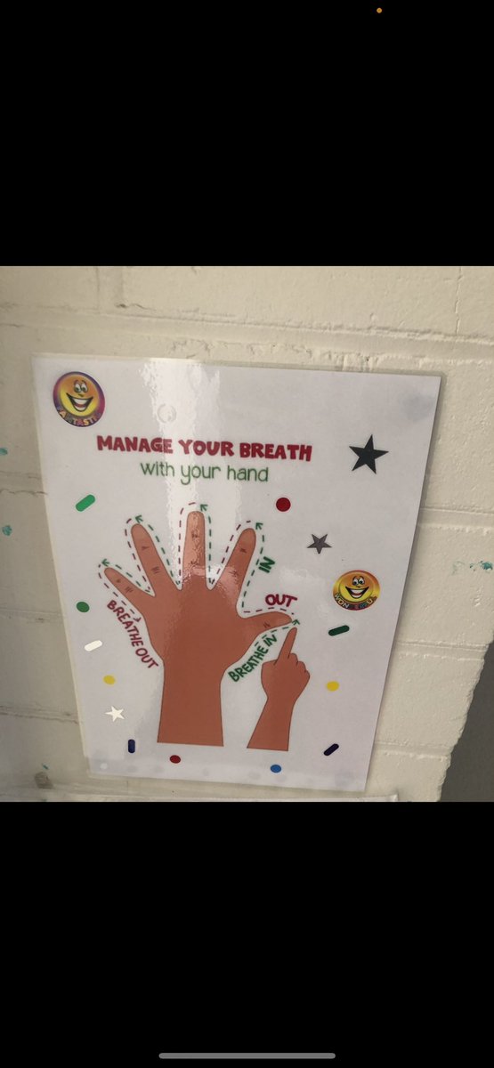 MissPapa8's tweet photo. Using effective strategies within the classroom allows students to take a break and calm down before entering a new lesson ensuring they are focused and ready to learn. Using breathing strategies is a great way to get students to manage their emotions. #acuedu_p https://t.co/YlS051pXst