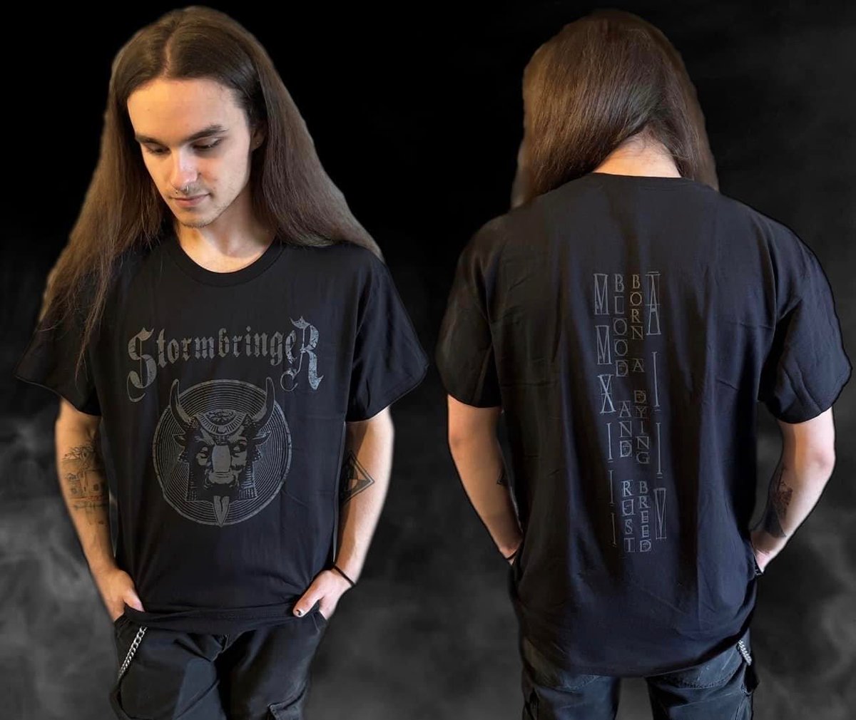Limited Edition 10-Year Tour Merchandise is now available until supplies run out. Once they're gone, they're gone.

stormbringer.bigcartel.com