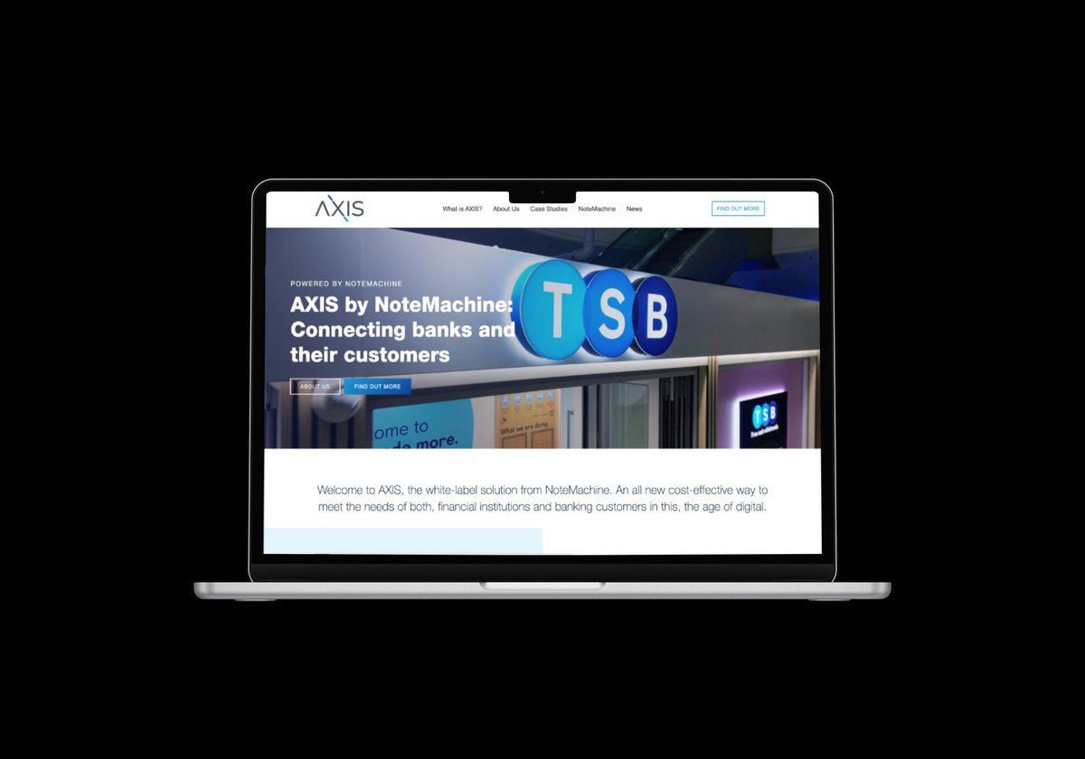JerboaMedia's tweet image. New website build for launch of AXIS brand.