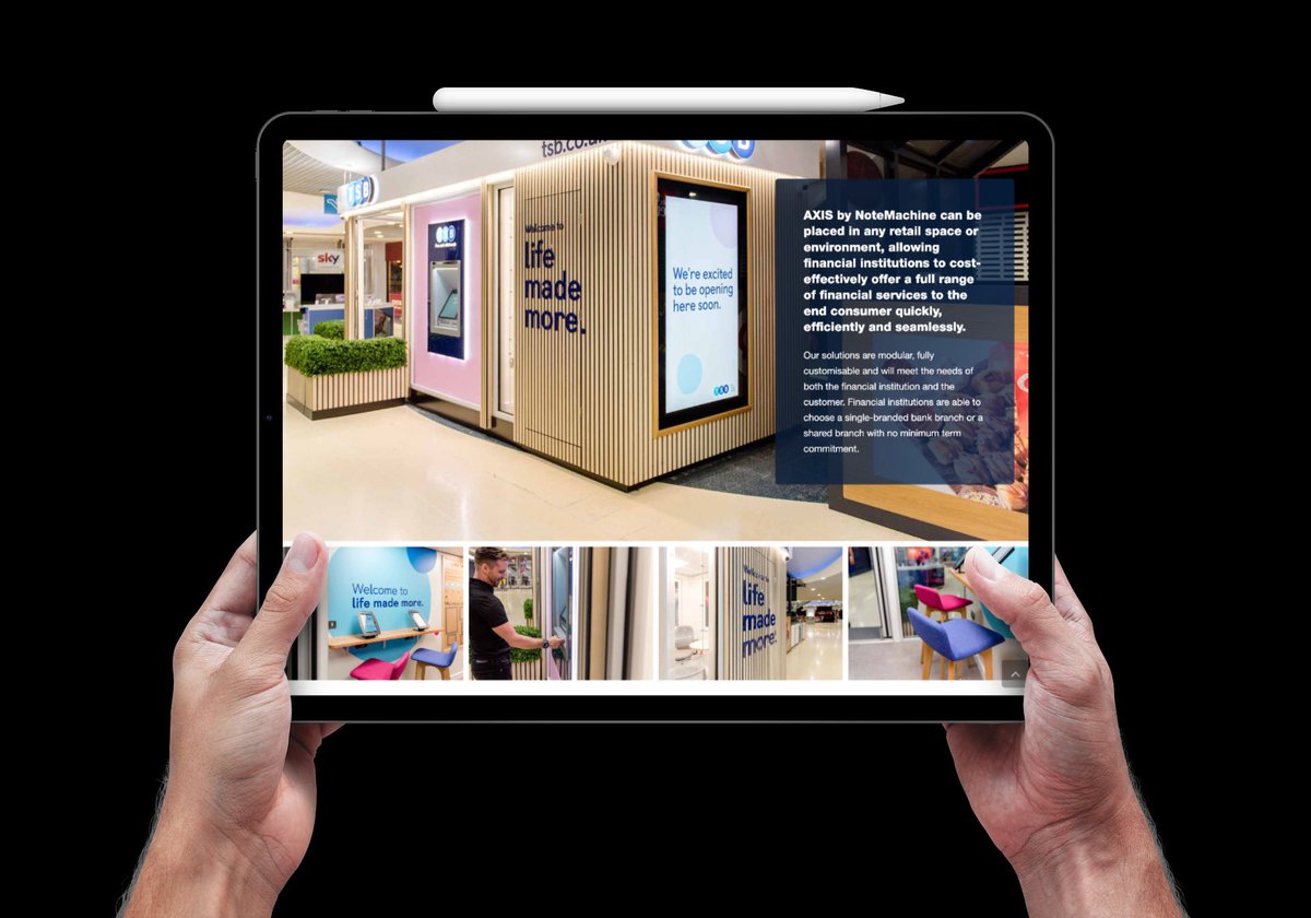 JerboaMedia's tweet image. New website build for launch of AXIS brand.