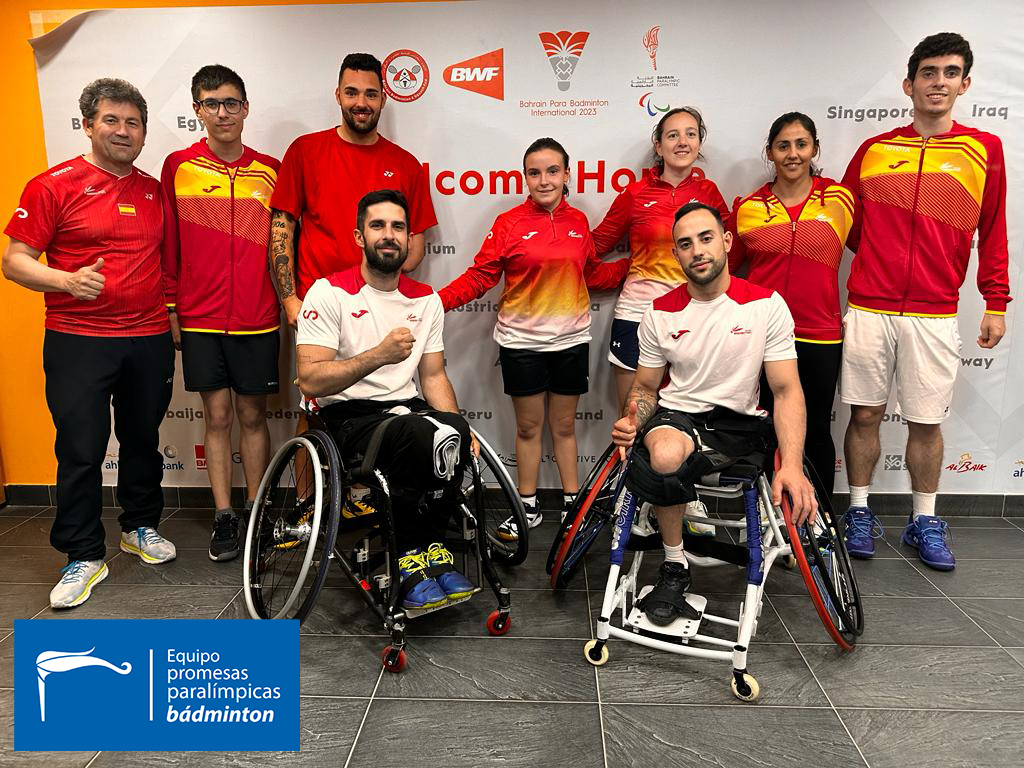 ‼ Llega el DÍA 2 de la fase de grupos del #BahreinInternational de #parabadminton con todo por decidir para lxs 7⃣ deportistas 🇪🇸

¡A tope con nuestras #promesasparalimpicas!

➕ cutt.ly/86PH5dv
