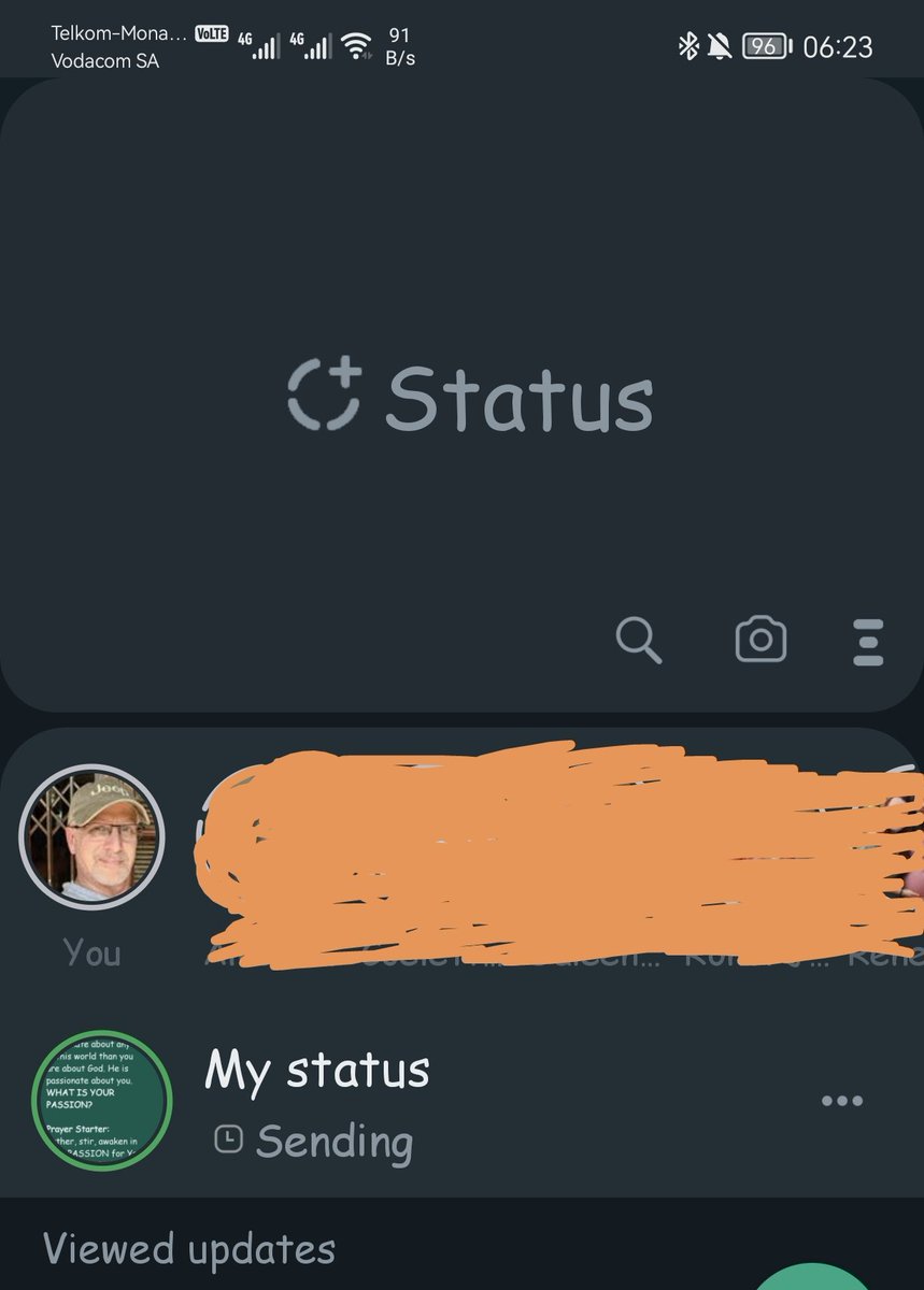 @ModsFouad Please fix status updater as for a few says now it does not load. Using Huawei P50-PRO and on FOUADWHATSAPP V9.65
