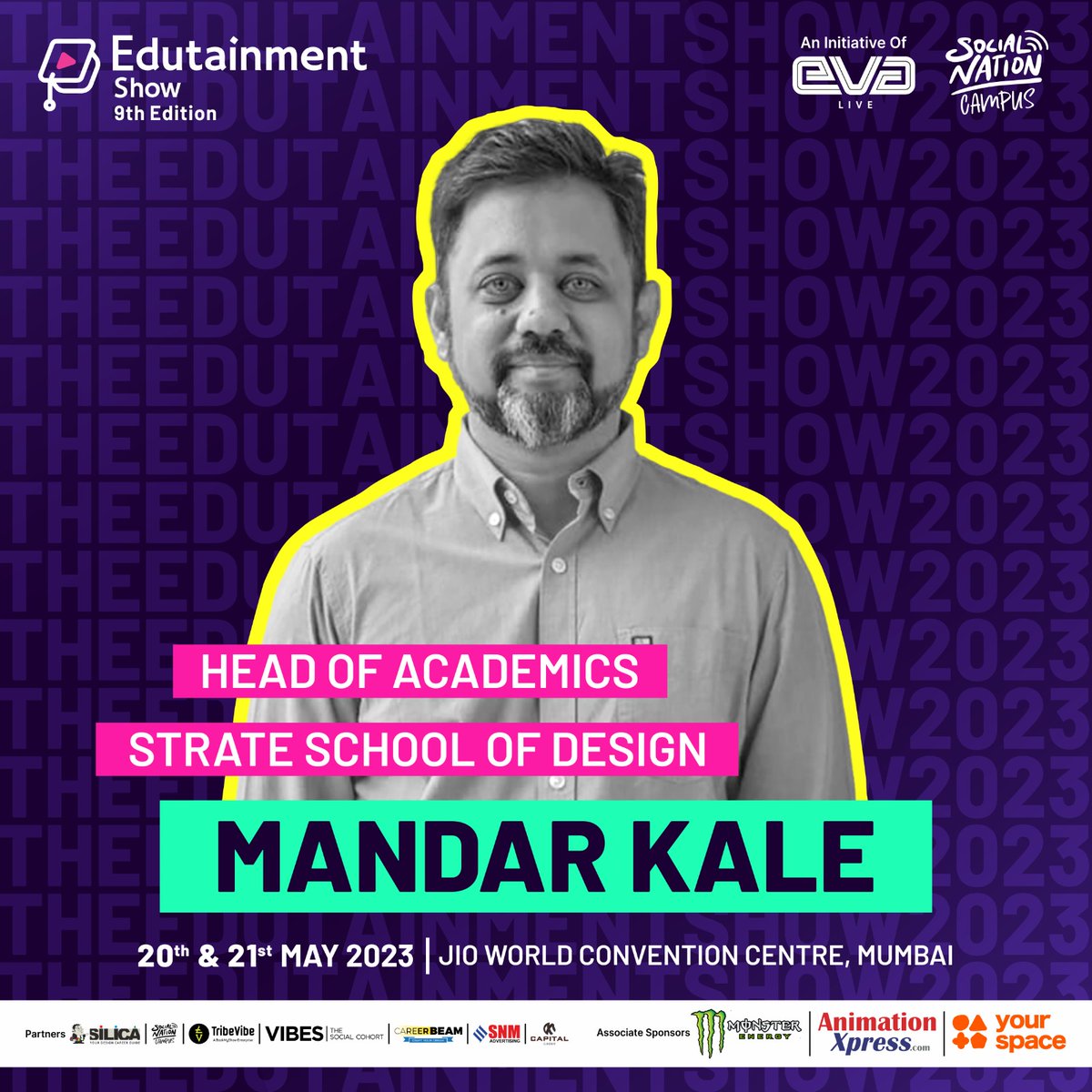 TribeVibeLive's tweet photo. Get ready to be captivated! The wait is almost over - just 3 days until “@EdutainmentShow” 🙌🏻
Come join us on 20th and 21st May, 11am to 7pm, at the @JioWorldCC with some amazing speakers like #AleksandraRotar #DeepitChugh #ArchanaKochhar and more ❤️
Register for FREE now! https://t.co/lZafZMGjfq