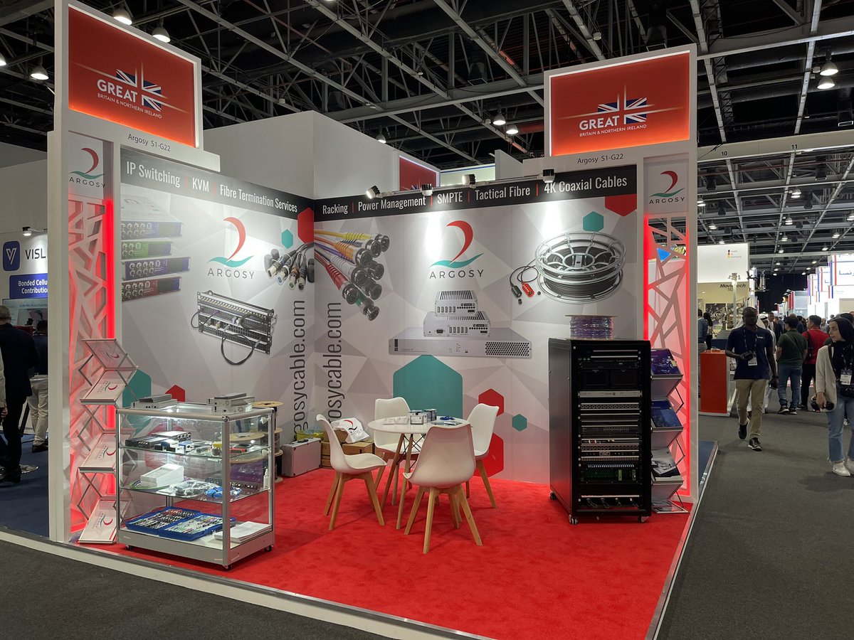 A special thank you to <a href="/gdsys/">Guntermann & Drunck</a>  for supporting us on the <a href="/ArgosyCable/">Argosy Components</a> stand at #CABSAT2023.  A great product with a first class reputation for quality!