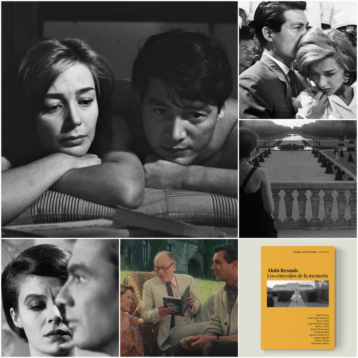 Este libro reivindica la vigencia de Alain Resnais para entender no solo una época del cine francés, sino también las claves estilísticas de un lenguaje narrativo que impregnó buena parte del cine de autor producido durante la segunda mitad del siglo XX.

solaristextosdecine.com/libro/alain-re…