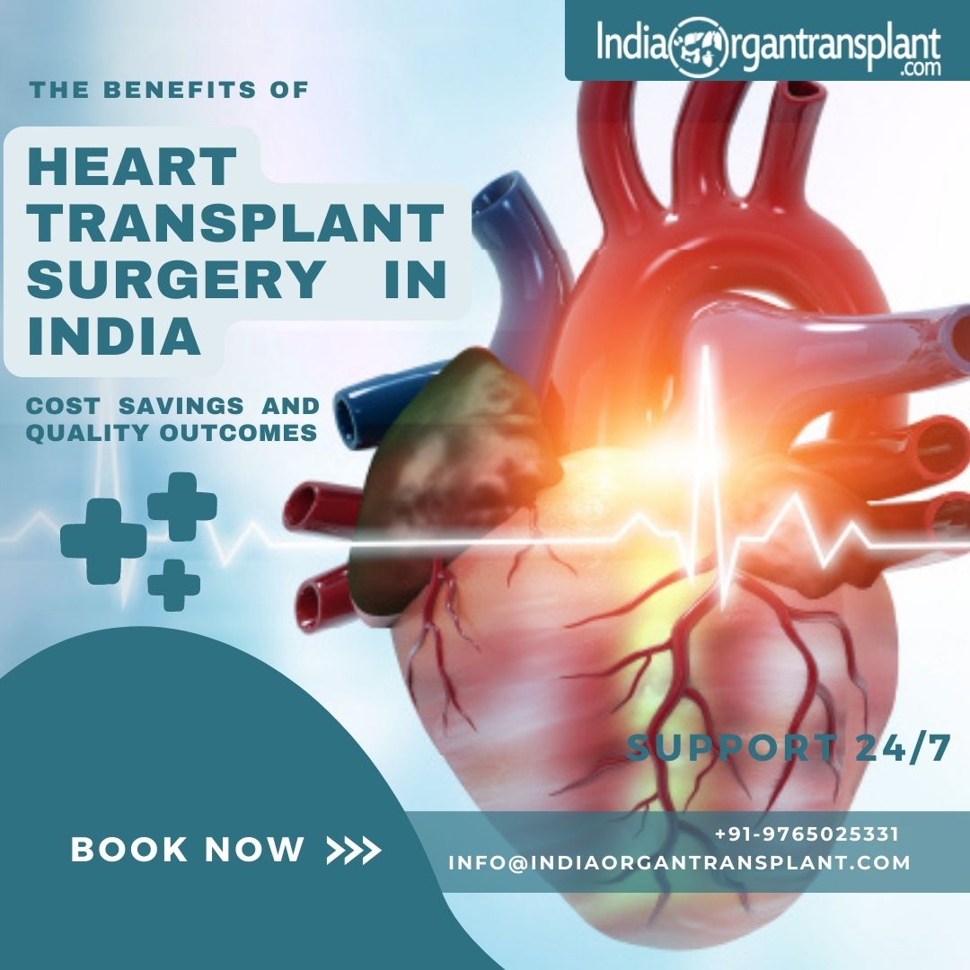 The Benefits of Heart Transplant Surgery in India: Cost Savings and Quality Outcomes
#hearttransplantsurgery
#hearttransplantcost
#hearttransplantdoctor
#hospital
#india
Email: info@indiaorgantransplant.com
Call us: +919765025331
Read more: bit.ly/3OhX7dB