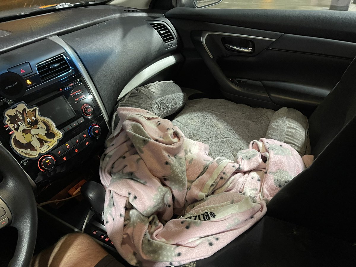 Sir, your bed is right there…….