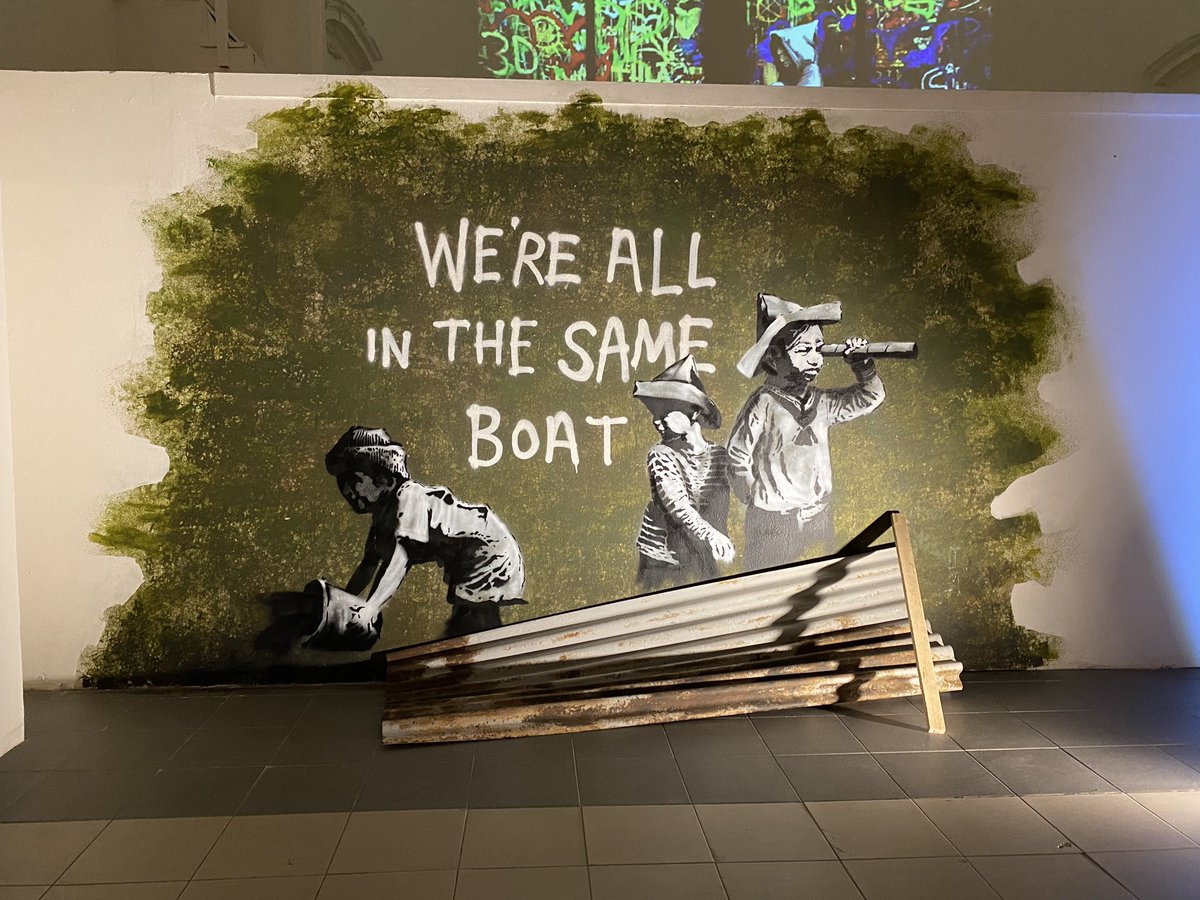 Got to see the Banksy exhibit in Prague yesterday. Art should be moving. Have I been doing enough to move people?