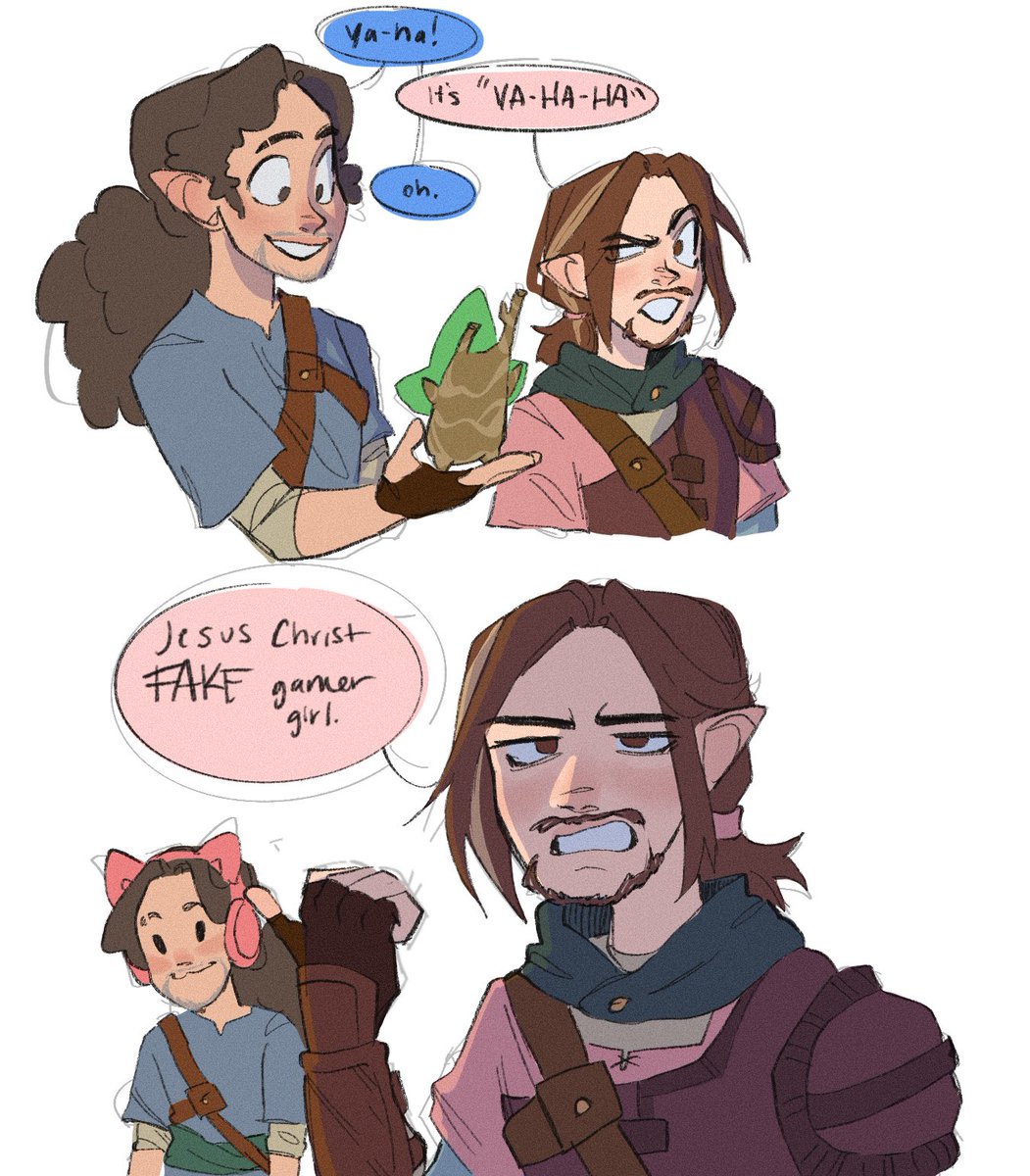 sketchyvero's tweet image. In honor of Totk’s release, have some of my fav BOTW Game Grump moments. Patiently waiting for TOTK 👀 #gamegrumps #arinhanson #danavidan