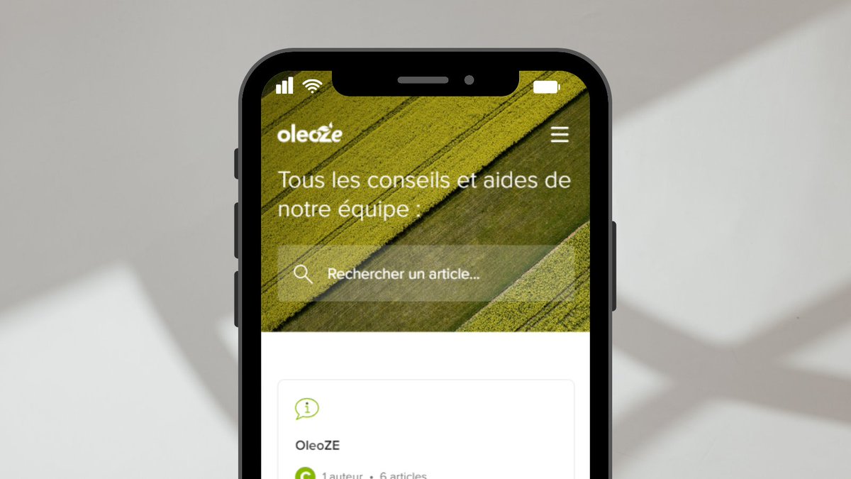 [A lire] Savez-vous qu'#OleoZE dispose d'un centre d'aide ?
Un recueil d'information à connaître sur la démarche bas carbone de <a href="/Saipol_officiel/">Saipol</a> ainsi que des tutos pour vous aider en cas de difficultés.
Allez-y jeter un œil 👉 intercom.help/saipol/fr/