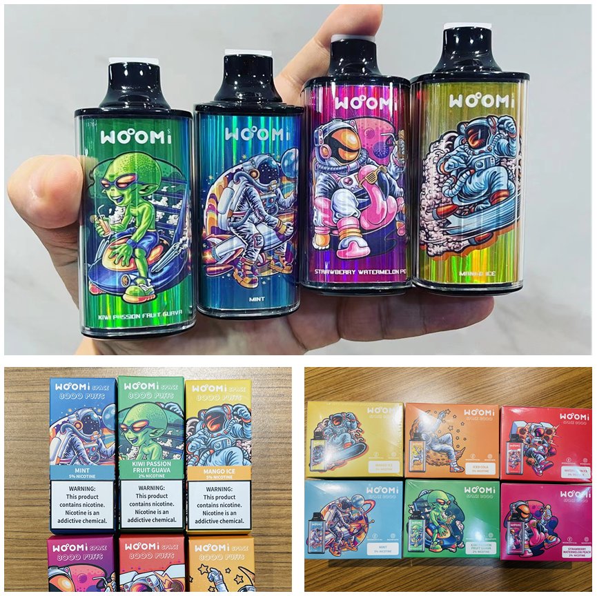 Woomi Vape Space 8000 available now! 18ml eliquid up to 8000 puffs Airflow  adjustable USB-C recharageable Mesh coil #woomi #woomivape #vapefamily #vape  #vapelife #vapenation #vaping #vapefam