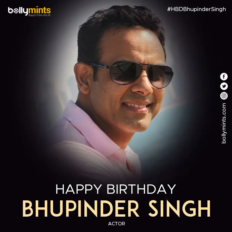 BollyMints's tweet image. Wishing A Very #HappyBirthday To Actor #BhupinderSingh !
#HBDBhupinderSingh #HappyBirthdayBhupinderSingh
