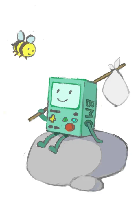 Some more BMO art #bmo #adventuretime