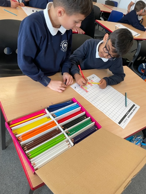 WoodOxhey's tweet image. Year 4 had an amazing time at @HatchEndHigh  where they took part in a Maths challenge, a Physics challenge and made their own wooden boxes. Thank you to all staff and students for hosting us so brilliantly! #STEM #enrichment #LearningTogether
