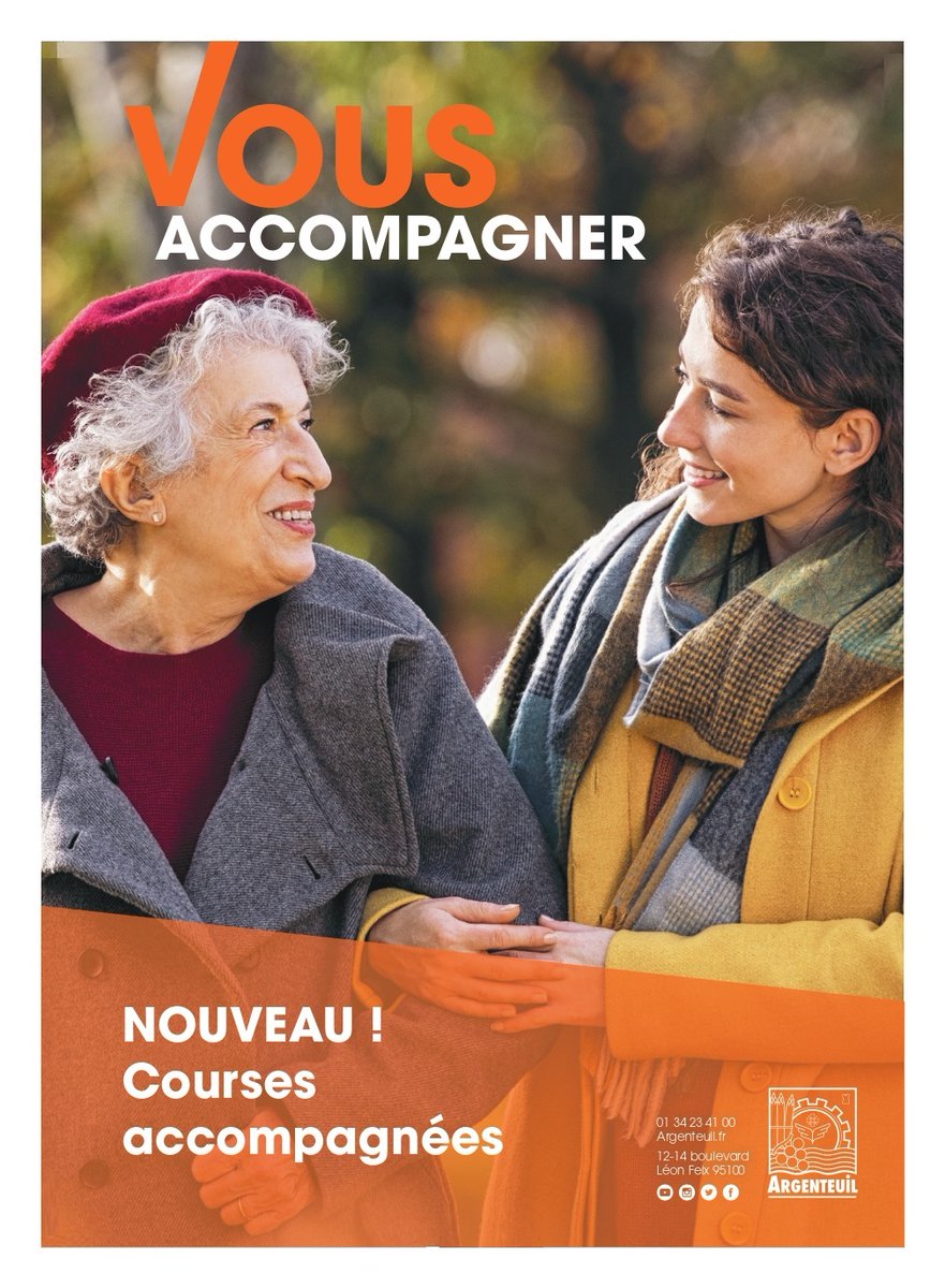 VilleArgenteuil's tweet photo. La Ville d'Argenteuil et le CCAS proposent un service de courses accompagnées. Plusieurs lieux sont proposés : Carrefour Sannois, Grand frais et Intermarché.

📞 informations et inscriptions au 01 34 23 68 78
ℹ️ https://t.co/DC8VbF2qdS

#Argenteuil #CCAS https://t.co/QrSisO1llm