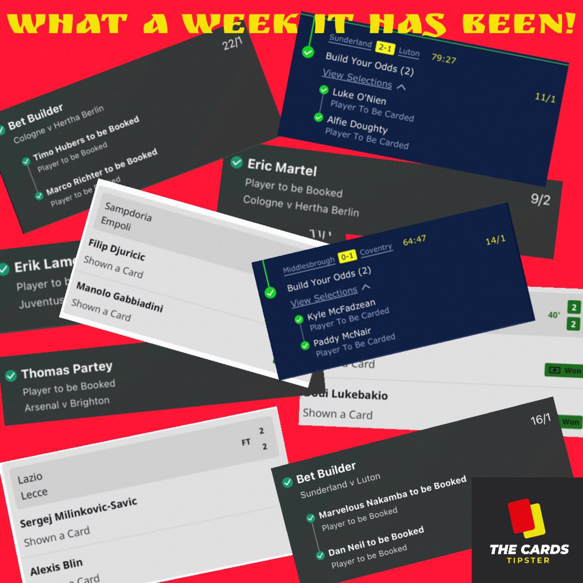 The Football Card Tipster (@thecardstipster) on Twitter photo £100 TWITTER GIVEAWAY 💷
To celebrate a monster week of winners it’s time for a giveaway! ✅
THREE Steps to Enter…
LIKE This Tweet 👍
RT This Tweet ♻️
Follow us <a href="/thecardstipster/">The Football Card Tipster</a>
Two of you who do will win £50 Cash! £100 TWITTER GIVEAWAY 💷
To celebrate a monster week of winners it’s time for a giveaway! ✅
THREE Steps to Enter…
LIKE This Tweet 👍
RT This Tweet ♻️
Follow us <a href="/thecardstipster/">The Football Card Tipster</a>
Two of you who do will win £50 Cash!