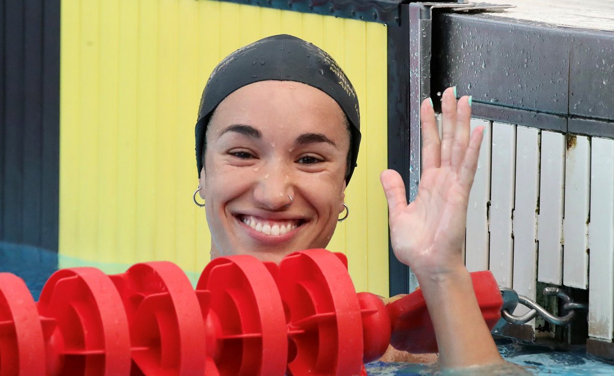 Sonrisa de plata para la española África Zamorano (<a href="/CNsantandreu/">CN Sant Andreu</a> ) -en los 200 espalda- en la primera jornada en el Trofeu Internacional Ciutat de Barcelona en el CN Sant Andreu. 

Lee la noticia: 
rfen.es/es/posts/news/…