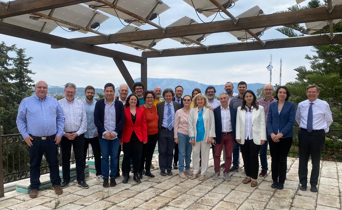 On 2 and 3 May, CRES hosted the penultimate management meeting (M60) of the #GEO4CIVHIC Project in Athens -  cutt.ly/a6X8kzw

#INEA #H2020Energy #H2020 #GeothermalEnergy #RenewableEnergy #sustainablefuture #groundsourceheatpump #technology #science #energy #research