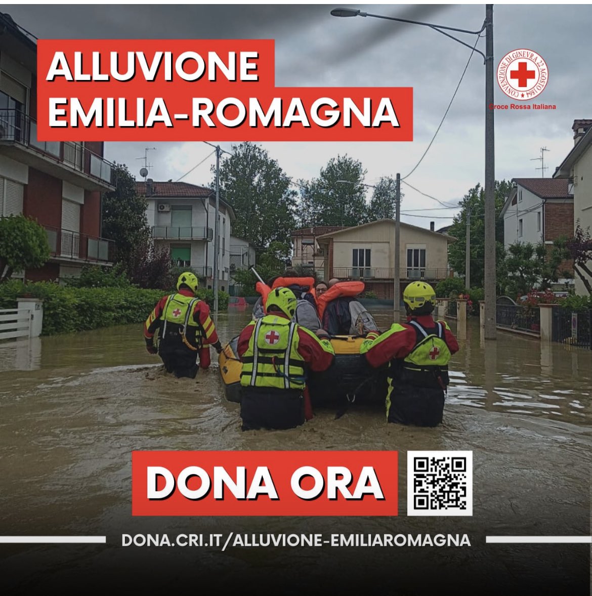 Quello che sta accadendo è sconcertante...e fa male, tanto male! È il momento di agire per quelle che sono le nostre possibilità così tutti noi possiamo dare un sostegno 💪🏼 Grazie ❤️
#emiliaromagna #alluvione #aiutiamo #crocerossaitaliana