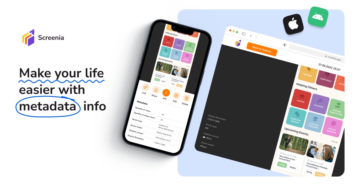 ScreeniaAPP's tweet photo. 🐞 Ever needed to report a bug but found it tedious to collect the info manually? #Metadata feature automatically embeds essential device info along with a #screenshot, giving you an insightful glimpse 💫 of the environment.

#qa #testing #appdevelopment #bugreporting #timesaver https://t.co/744aIAZ7bg