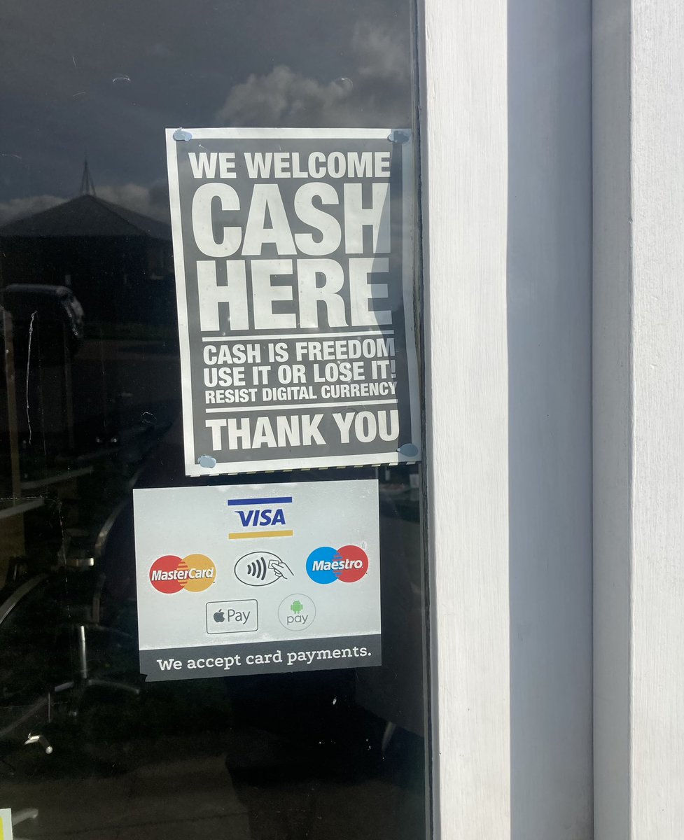 Matt Dyson on Twitter: "Mixed messaging from my local hairdressers…"