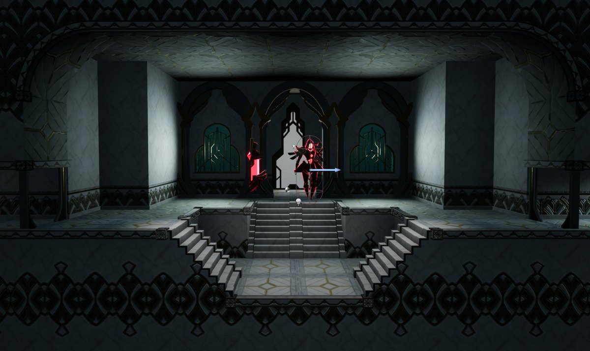 Check this cool room of the Level 3! This is the room for the mini boss. ✨✨

#indiedev #UnrealEngine #gamedev #madewithunreal