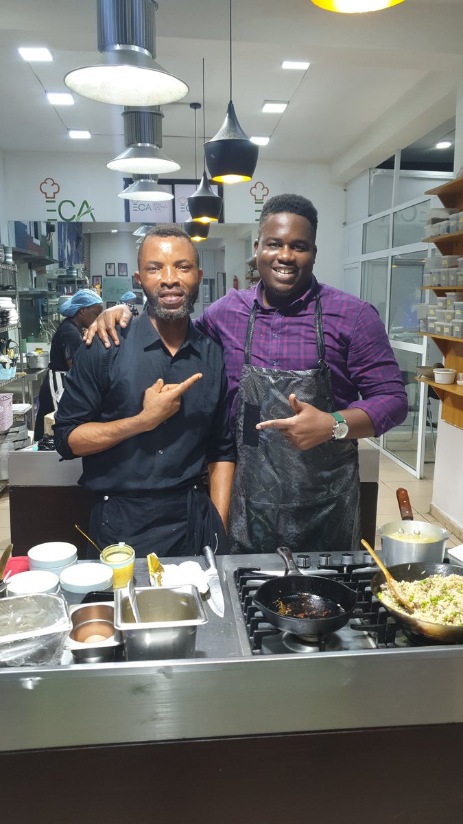 Update on firing my Chef:
Good news!!! 
So I went to see my friend  @ChefEhis ( @Chef_Ehis on Instagram) and he's decided to re-train my Chef... Please say thank you to him! 
#HildaBaci #Hildabacicookathon
<a href="/OloriSupergal/">OloriSuperGal</a>