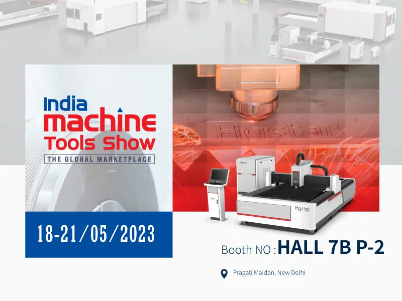 HGTECH_HGLaser's tweet photo. Catch us at the 9th India Machine Tools Show at Pragati Maidan, New Delhi between 18th-21st May 2023. We'll be waiting at Hall 7B P-2~
#event #delhi #IMTOS #IMTOS2023 #business https://t.co/hKOBLOHYmu