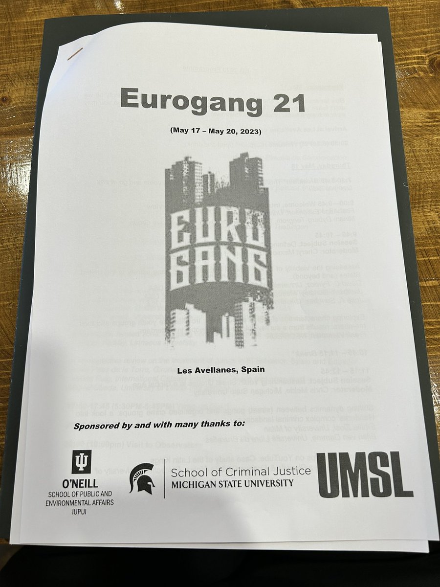 We’re kicking off #eurogang 21 in Les Avellanes, Catalonia, Spain