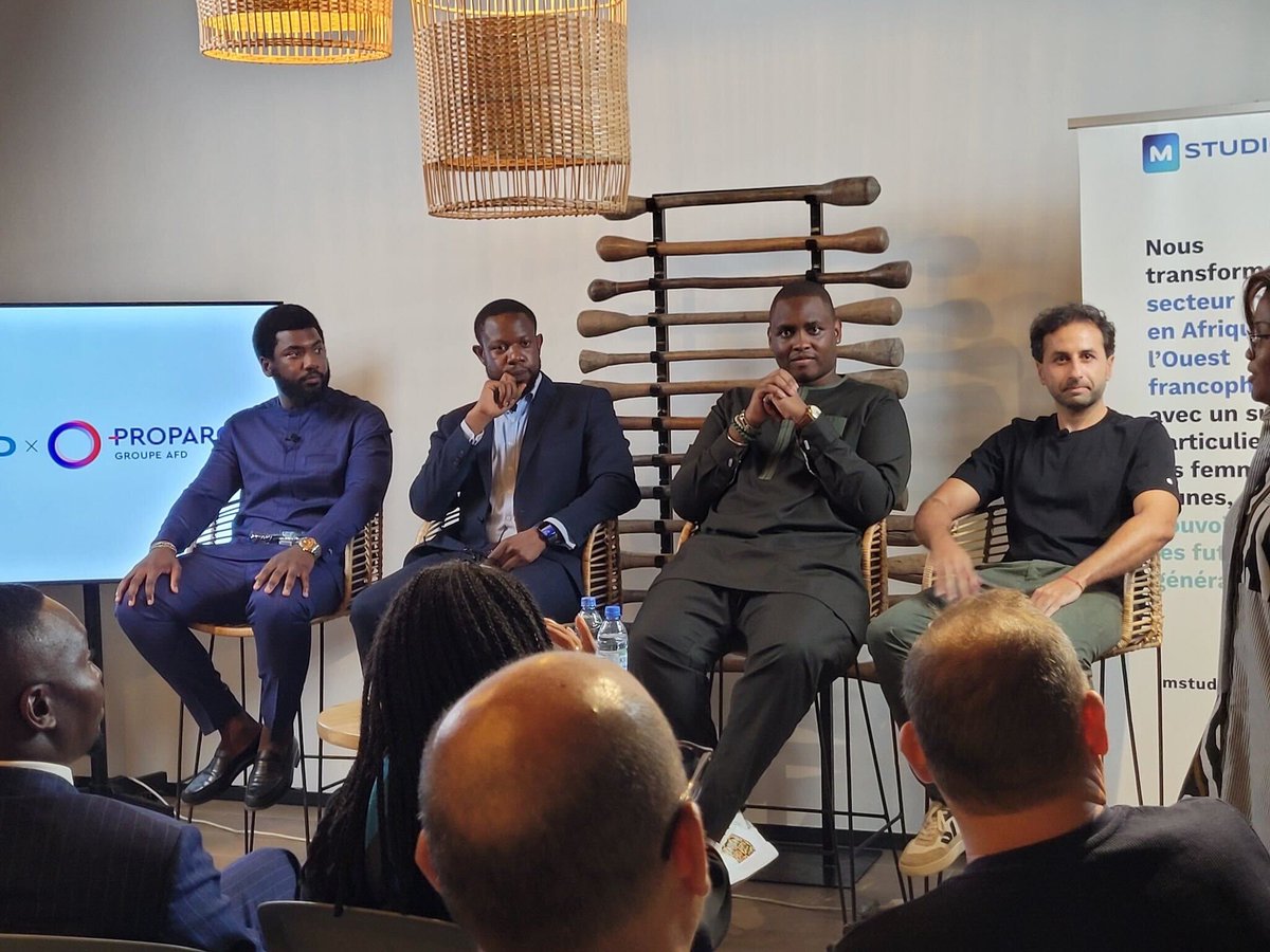 LoftyIncVC's tweet photo. Last week, MStudio organized a panel discussion at the Ivoire Trade Centre in Abidjan, Côte d’Ivoire where Investment Associate Alyune-Blondin Diop shared his insights on successful fundraising in West Africa. #LoftyIncVC #LoftyInc #MStudio #FundingAfropreneurs https://t.co/UPcDaJ7ew7
