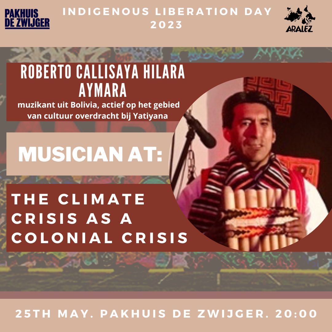 chautuileo's tweet photo. #IndigenousLiberation #pakhuisdezwijger #25mei #klimaatcrisis #aralez #80/20 #ClimateJustice
@pakhuisdezwijger @maxdeploeg @aralez
25 mei Voor iedereen die meer wilt weten over dekolonisatie, climatejustice en inheemse perspectieven https://t.co/M0byeeB8No