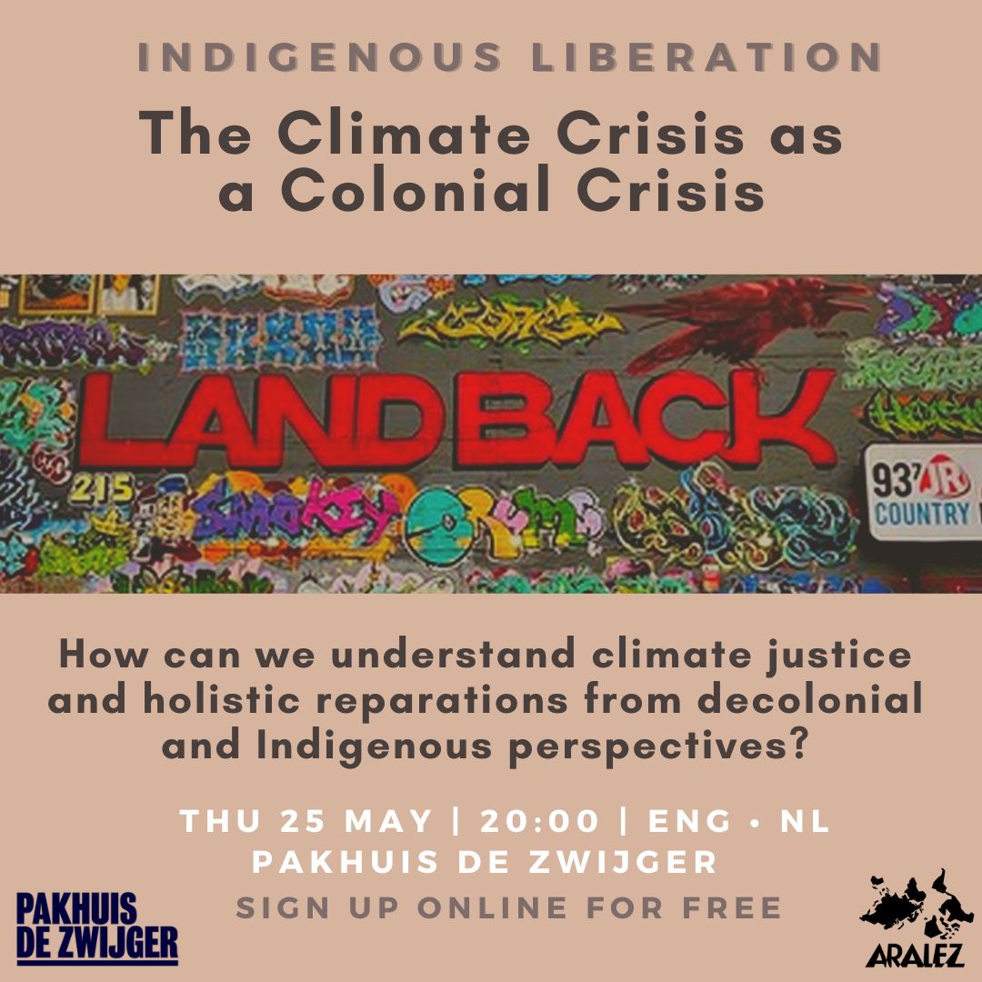 chautuileo's tweet photo. #IndigenousLiberation #pakhuisdezwijger #25mei #klimaatcrisis #aralez #80/20 #ClimateJustice
@pakhuisdezwijger @maxdeploeg @aralez
25 mei Voor iedereen die meer wilt weten over dekolonisatie, climatejustice en inheemse perspectieven https://t.co/M0byeeB8No