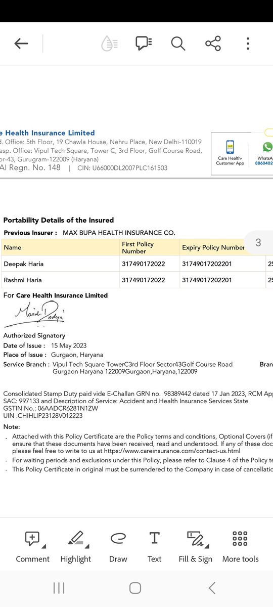 PinkseyD's tweet photo. Pathetic service frm @Niva_Bupa #till last year premium was 47k#during renewal,premium increased to 70k#on enquiry on 26th Apr to give bifurcation of such high increase in writing, till 16th May dey didn't reply back#finally we ported our policy to Care Insurance  @IRDA_OFICIAL https://t.co/TAvjtWwli2