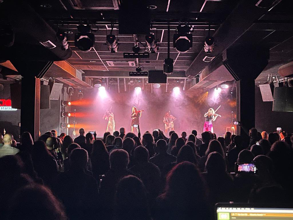 Thanks to everyone who came to our show in Sofia 🇧🇬 last night! Fab crowd- we had a blast!