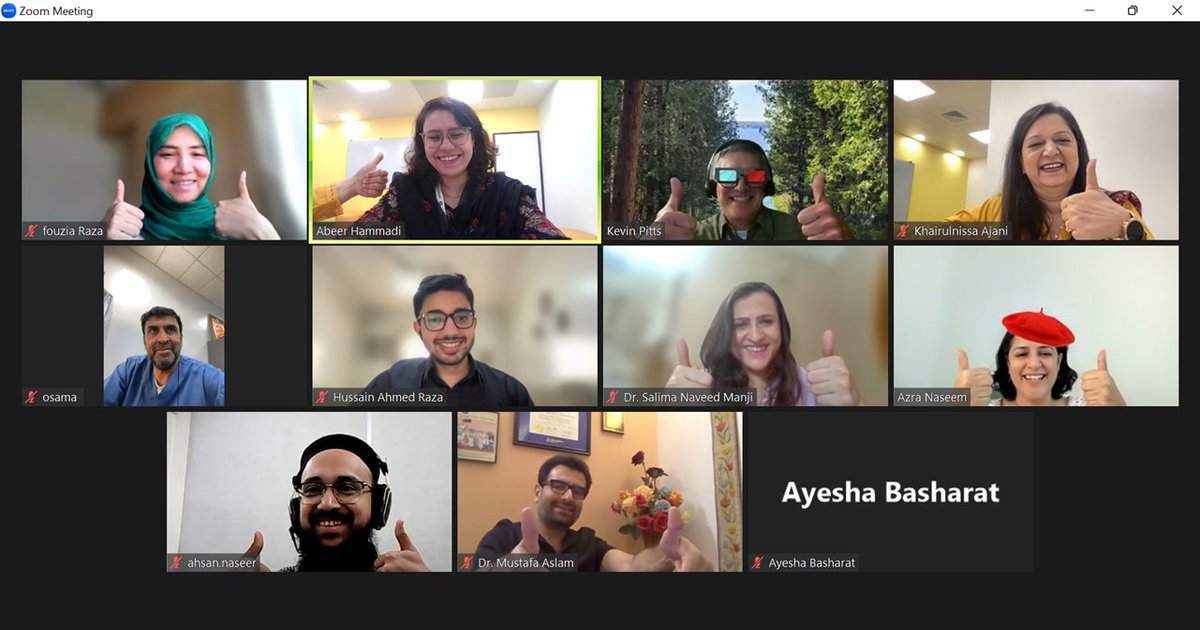 azranaseem's tweet photo. And fun is an integral part of learner engagement :) @kevincpitts @DrNaveedYousuf #akuded https://t.co/lpHoZZwbEa