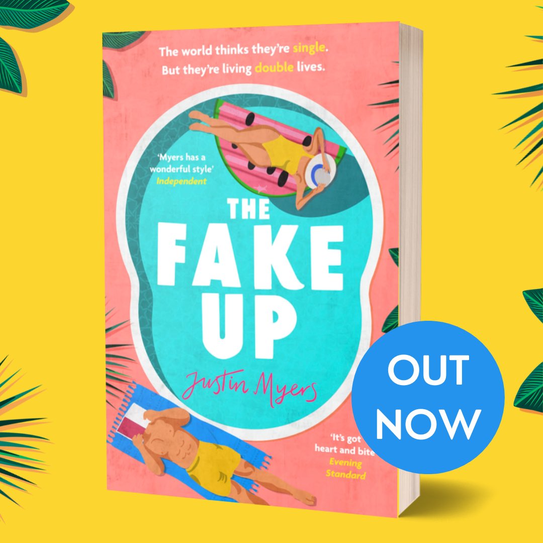 The beautiful paperback of my lovers-to-enemies-to-lovers (again)-to-(fake) enemies romcom THE FAKE-UP is out TODAY.  The plot is much easier to follow than this tweet. It’s good, you should get it. 
⬇️ 🍉 ⬇️