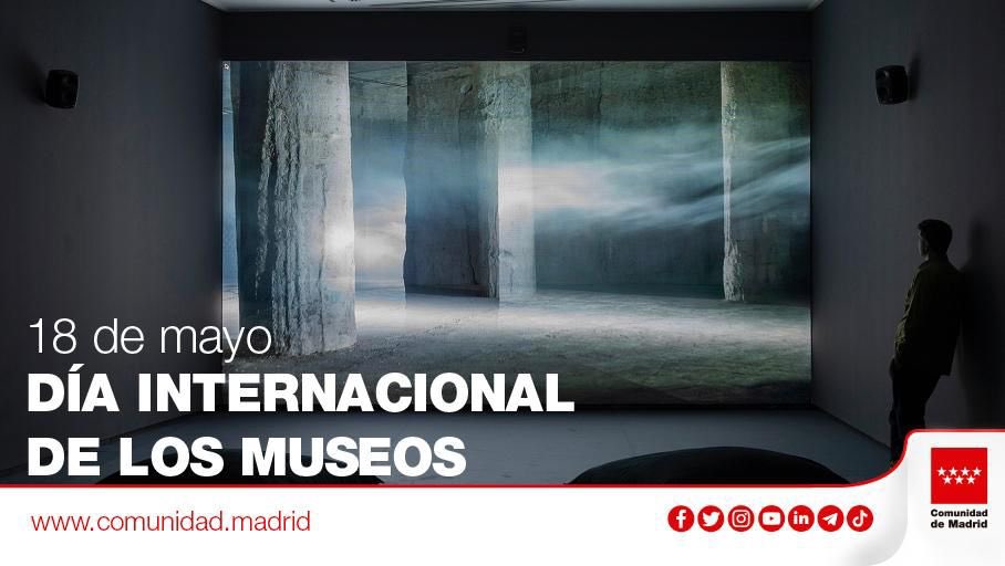 Hoy es el #DíaDeLosMuseos.
Felicidades a los que los crean, a los que los cuidan... y a los que los visitan. Os esperamos en los de la <a href="/ComunidadMadrid/">Comunidad de Madrid</a>, el mayor destino cultural del mundo. 

#MadridEsCultura