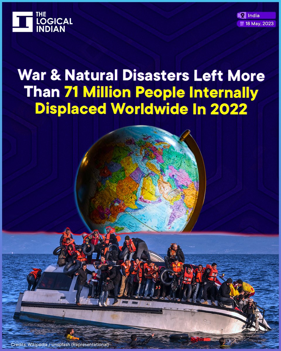 Last year, a multitude of crises led to a 'perfect storm' that caused tens of millions of people to flee within their own country. 

#war  #naturaldisasters  #InternalDisplacement  #refugeesupport