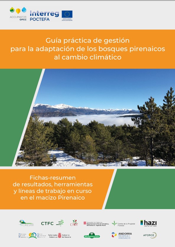 👇 Publiquem la 'Guia pràctica de gestió per a l'adaptació dels #boscos pirinencs al #CanviClimàtic, resultat del treball de diverses entitats. @ctforestal @hazifundazioa @accioclimatica @FORESPIR_ @Actudifc @GanNavarra @Andorra_RI #AFORCE bit.ly/45eHbiz