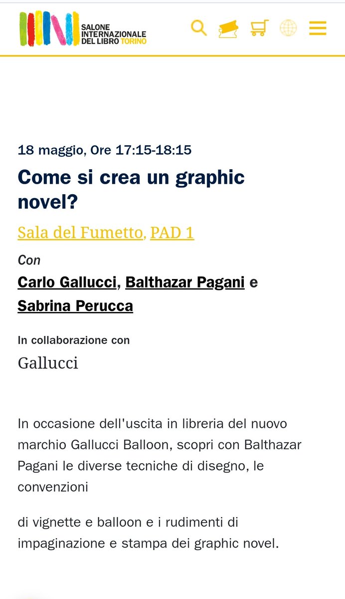 Ci vediamo al Salone del libro di Torino!