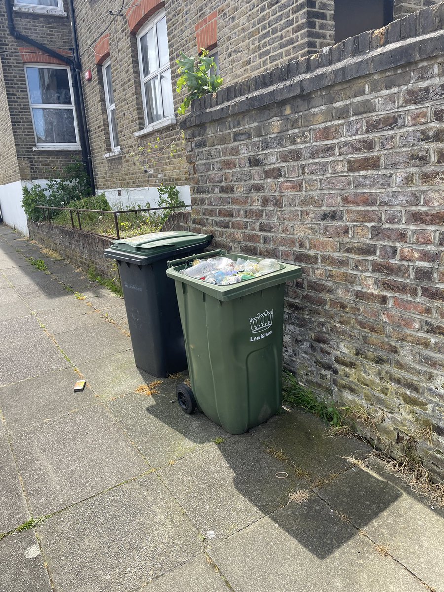 @LewishamCouncil when will you remove abandoned bins full of waste at the end of Dunoon road. Reported multiple times @CroftonParkLife @honoroakorg