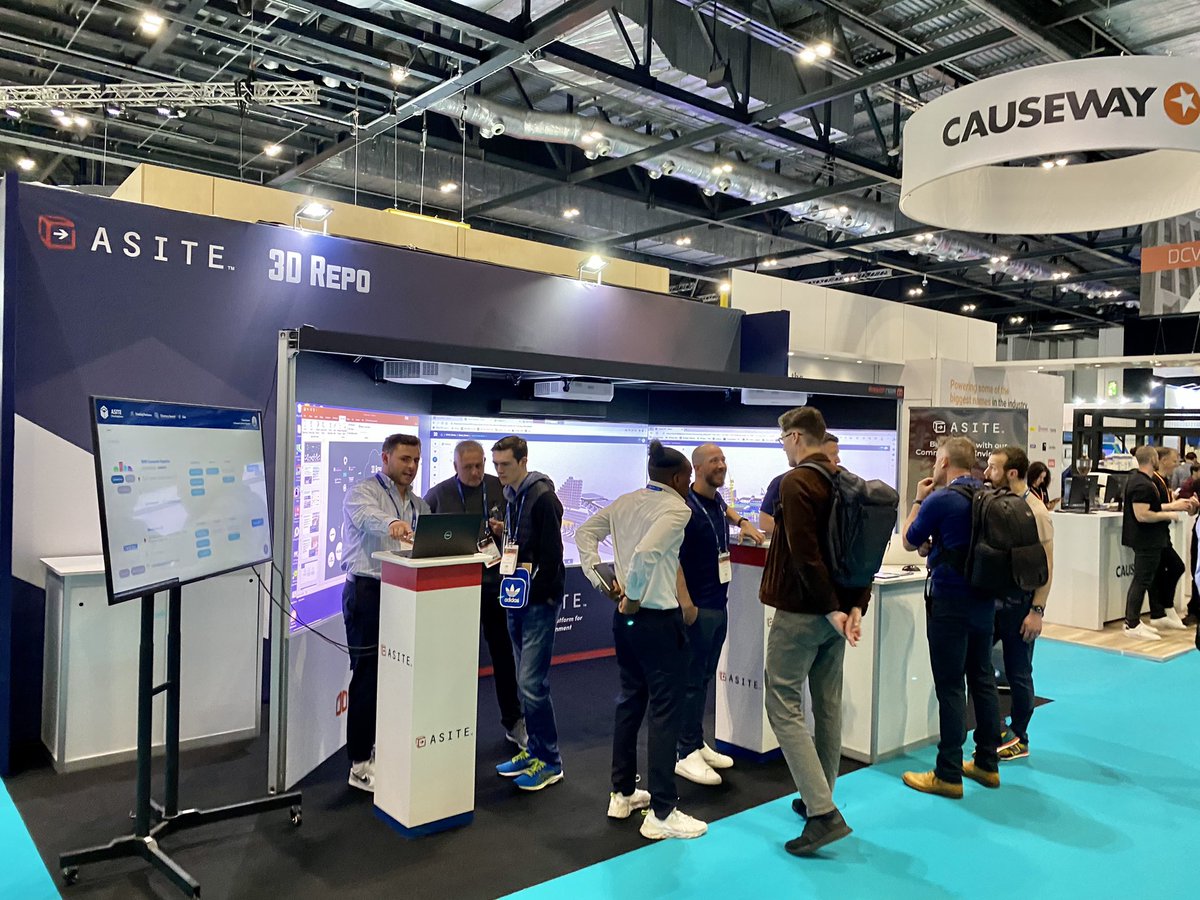 Great first day of @DigiConWeek yesterday! If you’re based in London, be sure to come say hi to the <a href="/ASITE/">Asite</a> 3D Repo team at stand D425, ExCel London from 9.30-4.30 today! 

Register free for tickets here: bit.ly/44JtHuM #DCW2023