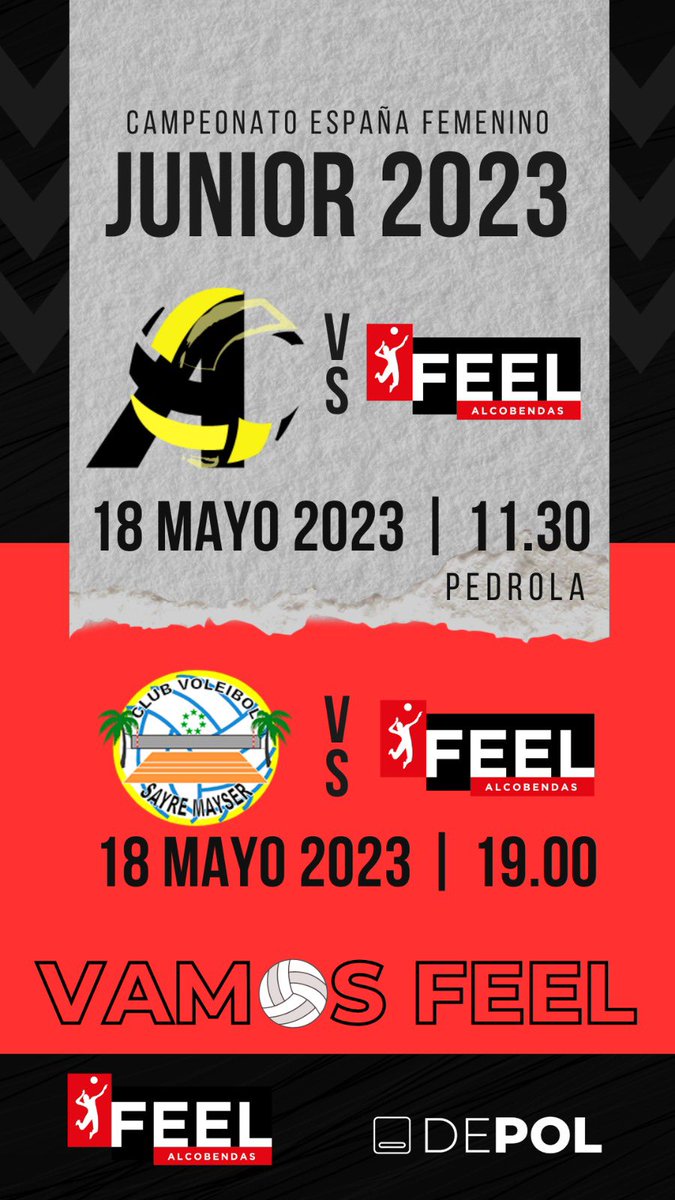 💪🏽Arranca el Campeonato Junior

🤜🏻🤛🏻VAMOS FEEL, TODOS JUNTOS